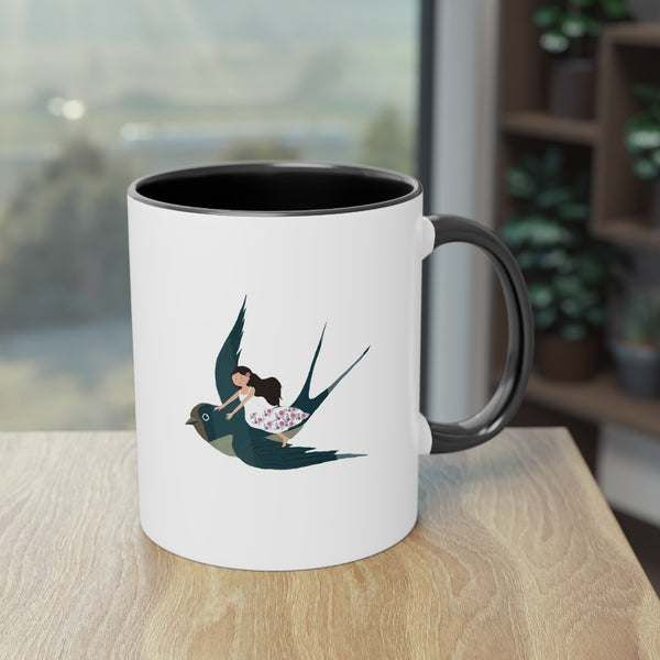 Freedom Flight - Two-Tone Coffee Mug