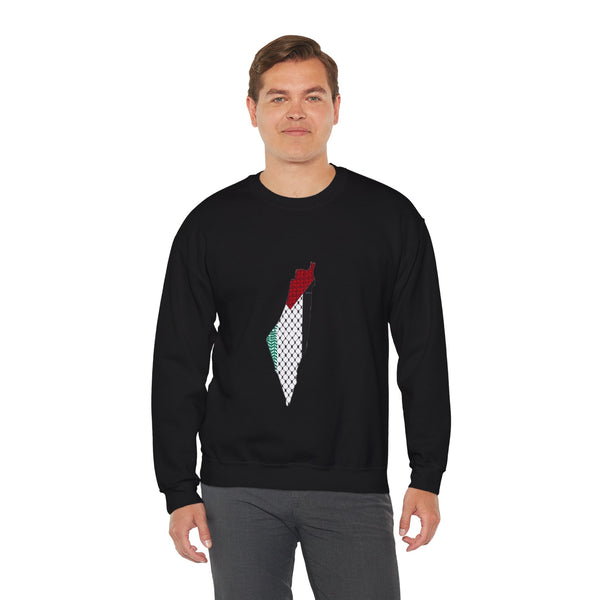 Map of Palestine Sweatshirt