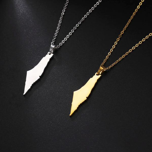 Map Necklace